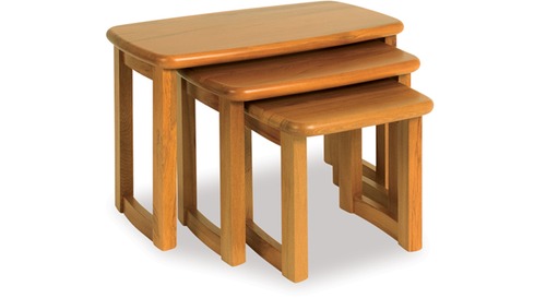 Casino Nest of 3 Tables - Rimu